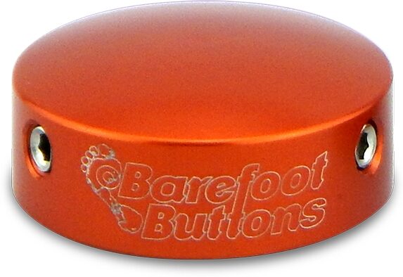 Barefoot Buttons Version 1, Orange, Action Position Back
