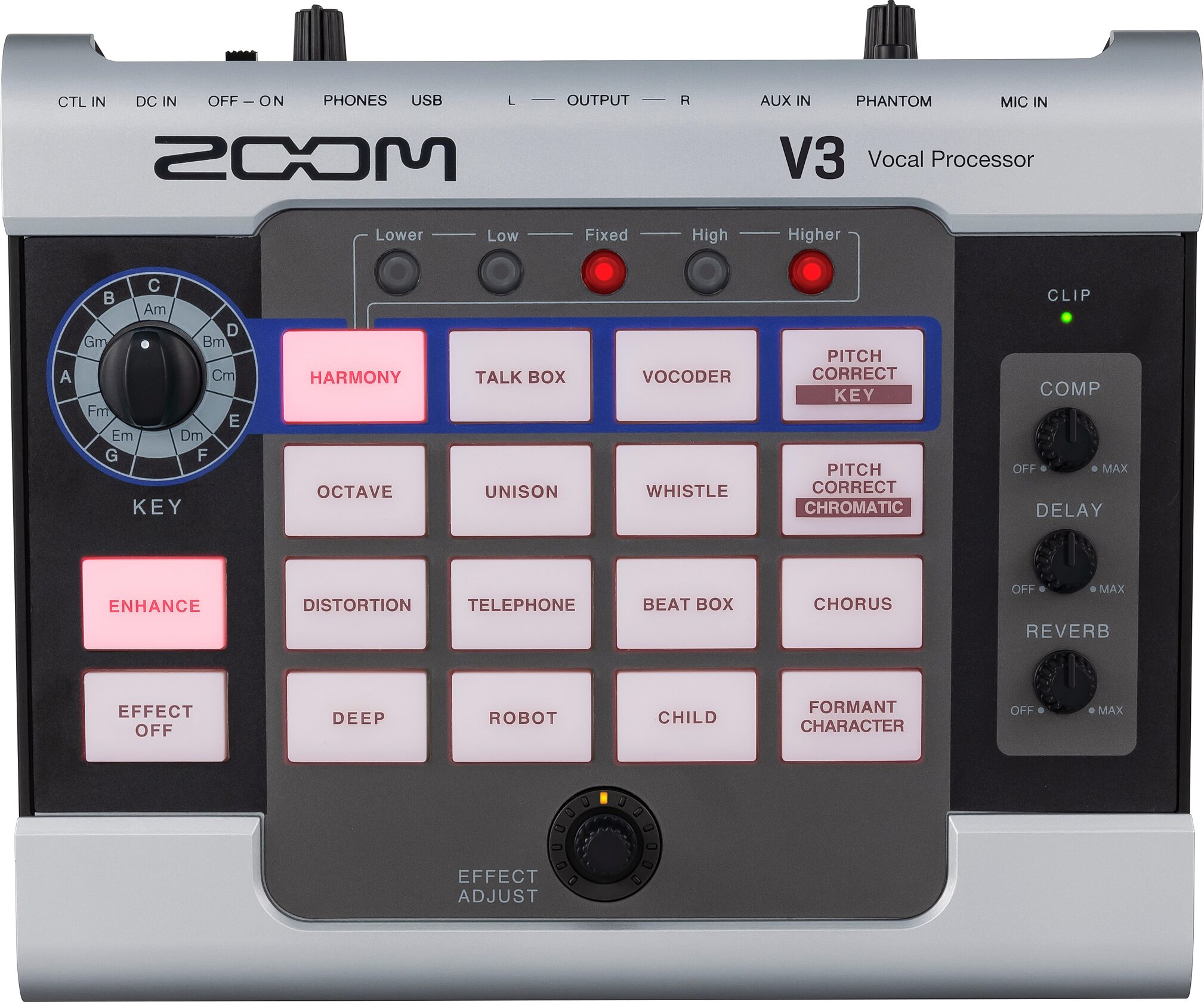 Zoom V3 Vocal Effects Processor