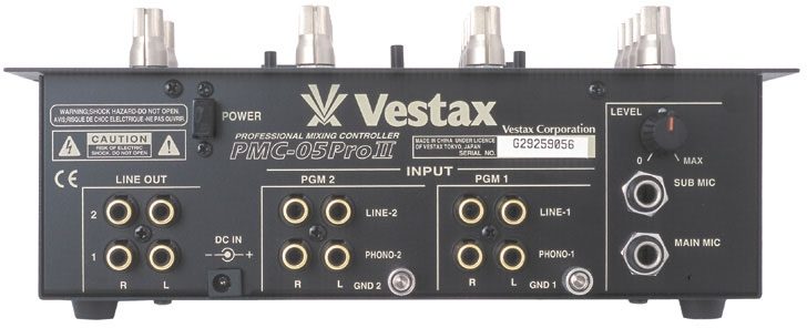 【返品交換】Vestax PMC-05Pro2 限定ブラックモデル DJミキサー DJミキサー