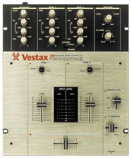 Vestax PMC05PRO2 2-Channel Hip Hop/Scratch Mixer | zZounds