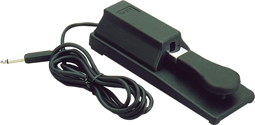 Universal Piano-Style Sustain Pedal with Polarity Switch