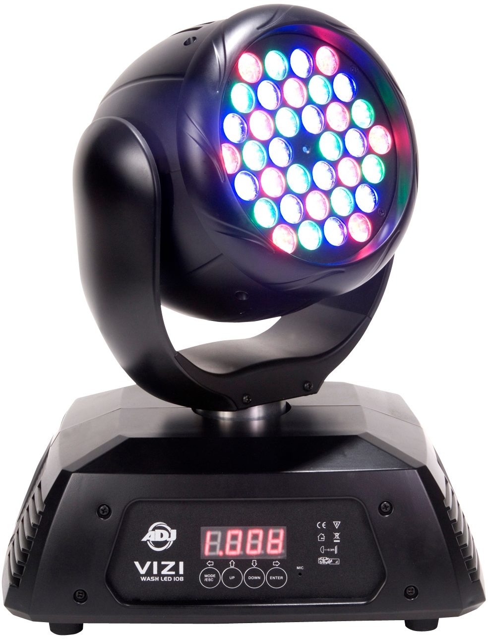 ADJ Vizi Wash LED 108 Moving Head Effect Light, Main