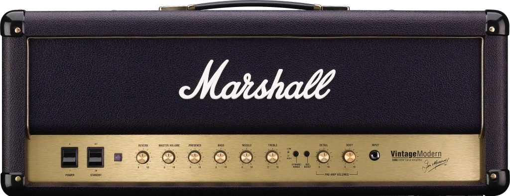 Marshall 2466 Vintage Modern Guitar Amplifier Head (100 Watts)