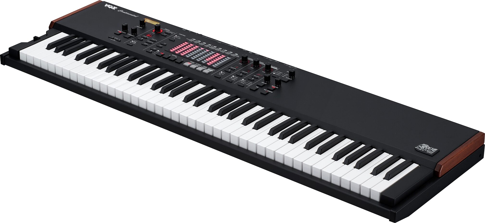 Vox Continental 73BK Performance Synthesizer, Action Position Back