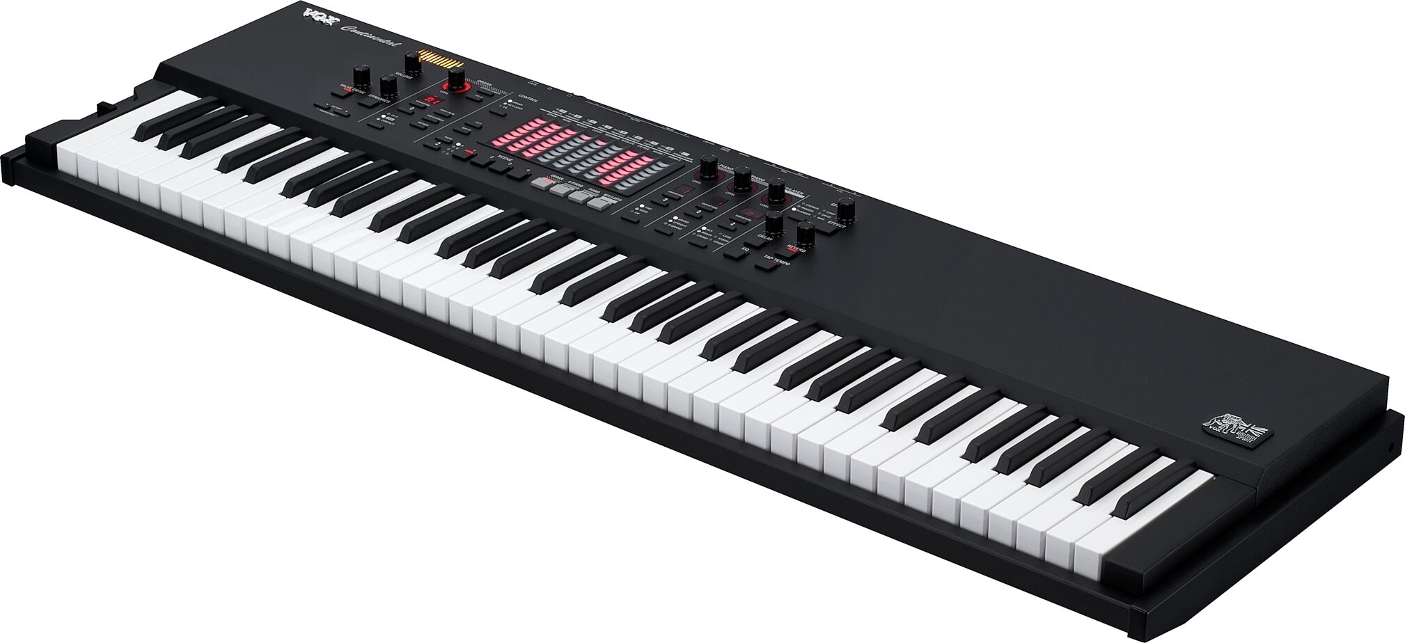 Vox Continental 73BK Performance Synthesizer, Action Position Back