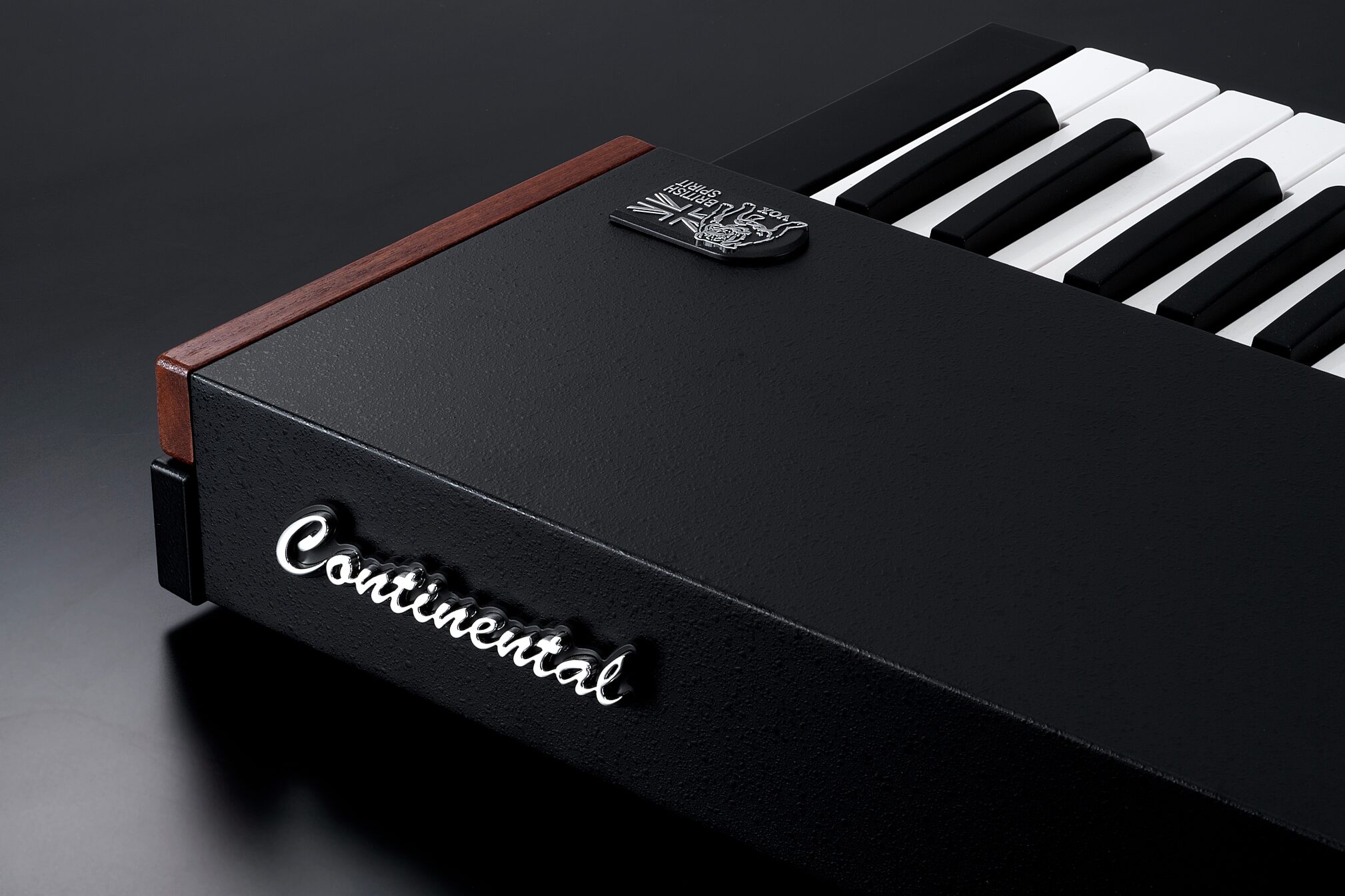 Vox Continental 73BK Performance Synthesizer, Action Position Back