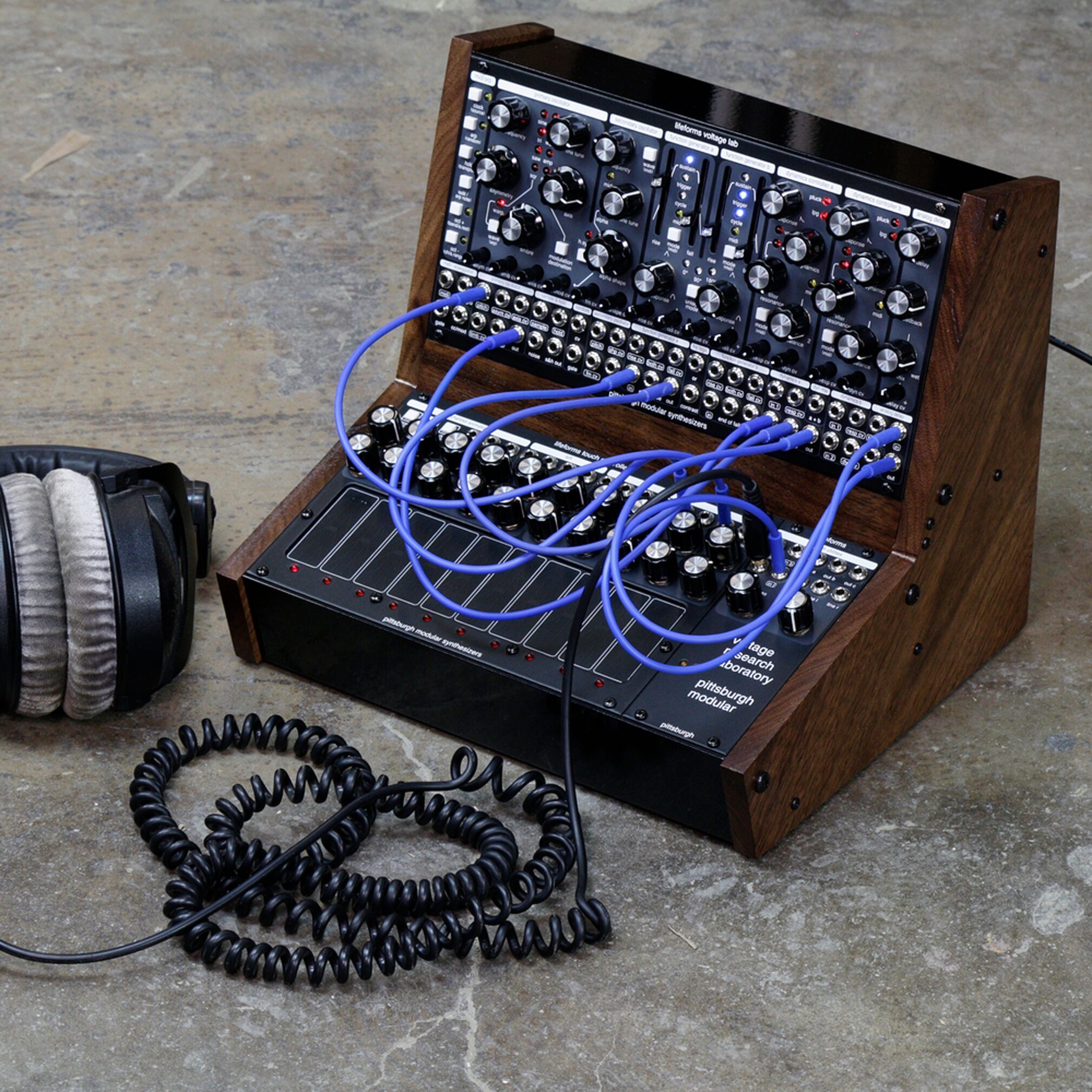 Pittsburgh Modular Voltage Research Lab Synthesizer, Action Position Back