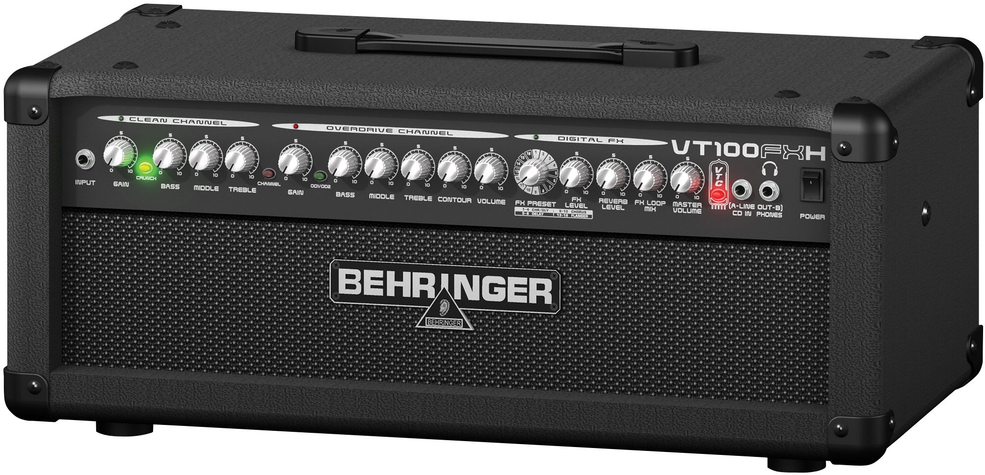 Behringer Virtube VT100FXH Guitar Amplifier Head (100 Watts)