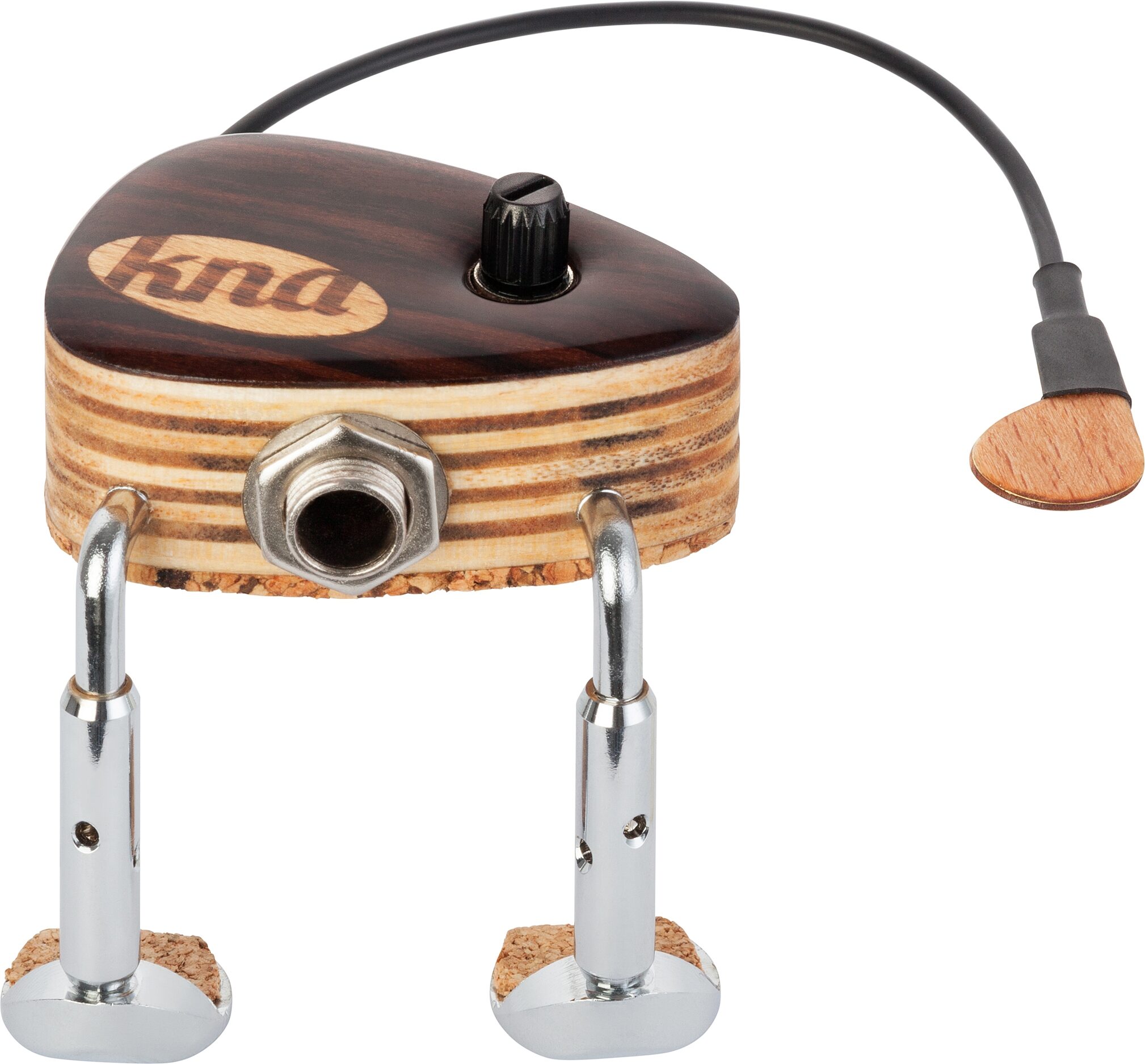 KNA VV-2 Portable Violin Piezo Pickup, Action Position Back