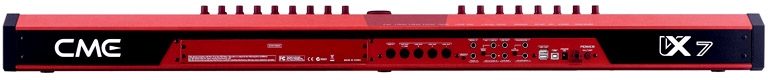 CME VX7 76-Key USB MIDI Keyboard, Rear
