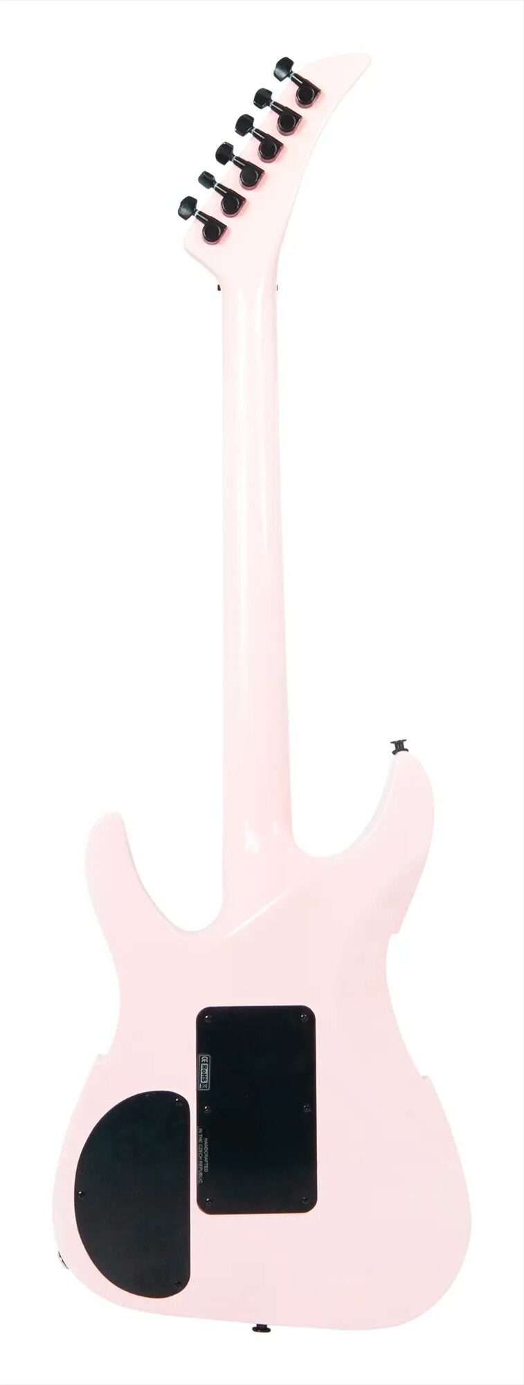Peavey Vandenberg Signature Series Electric Guitar (with Case), Rock-it Pink, Action Position Back