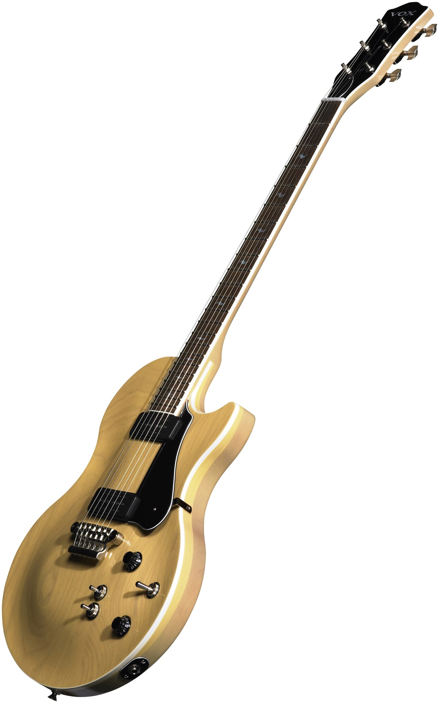 Vox SSC-55 Electric Guitar (with Gig Bag), Vintage Cream