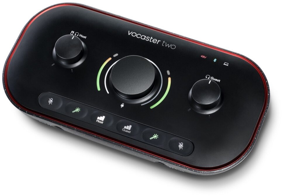 Focusrite Vocaster Two Podcasting USB Audio Interface | zZounds