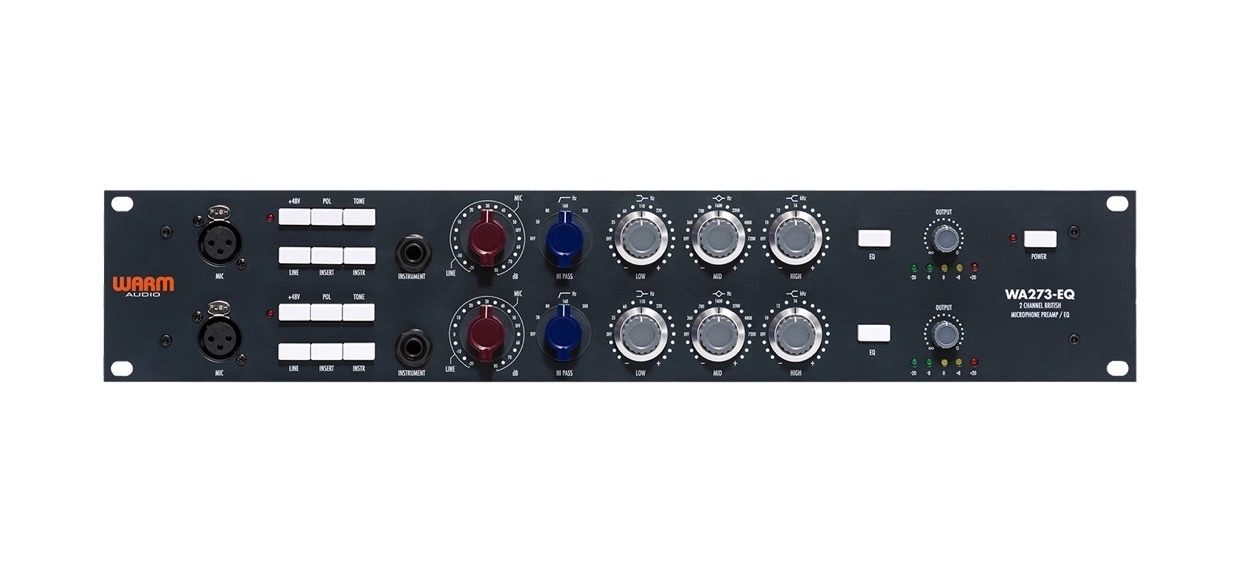 Warm Audio WA273-EQ 1073-Style Two-Channel Microphone Preamp and EQ