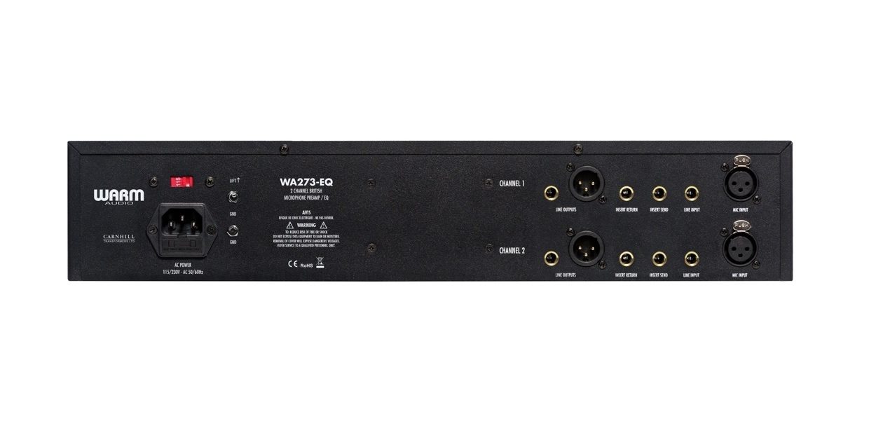 Warm Audio WA273-EQ 1073-Style Two Channel Microphone Pre and EQ