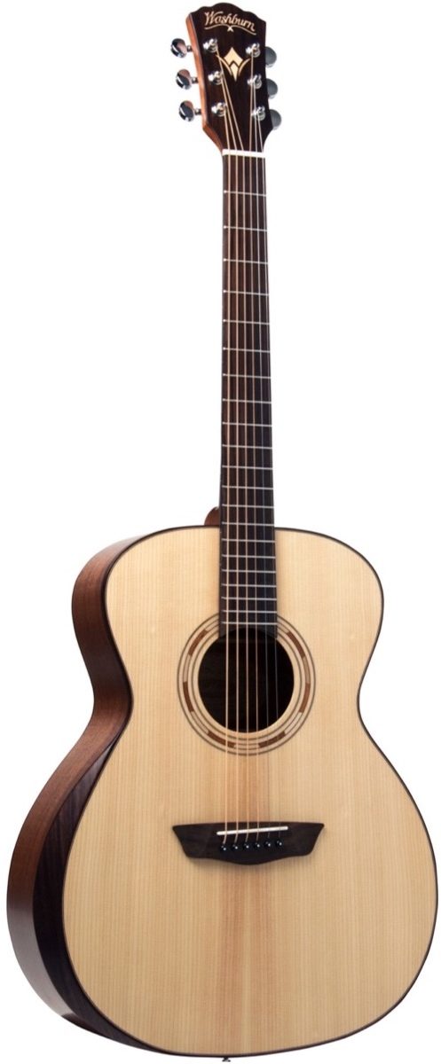 Washburn Comfort Series Grand Auditorium Acoustic-Electric Guitar, Main