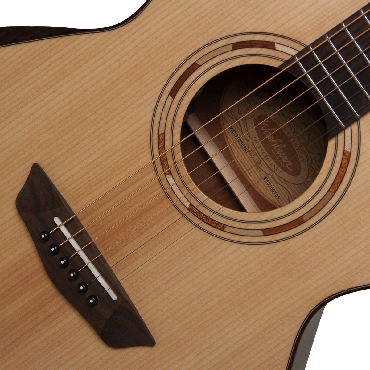 Washburn Comfort Series Grand Auditorium Acoustic-Electric Guitar, Alt