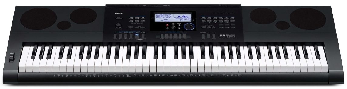 casio wk 6600 weighted keys