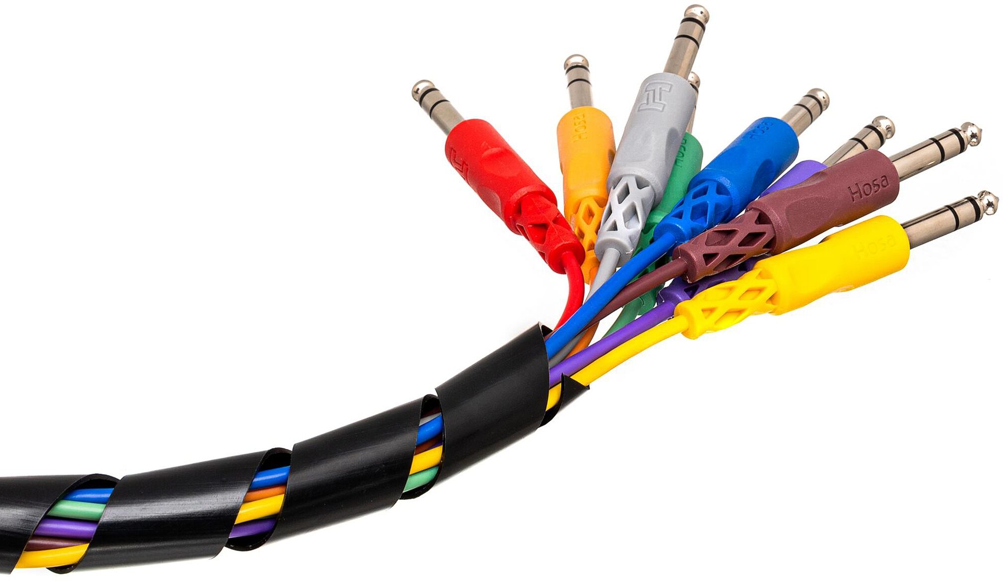 Hosa WTI-385 Spiral Cable Wrap, New, Action Position Back
