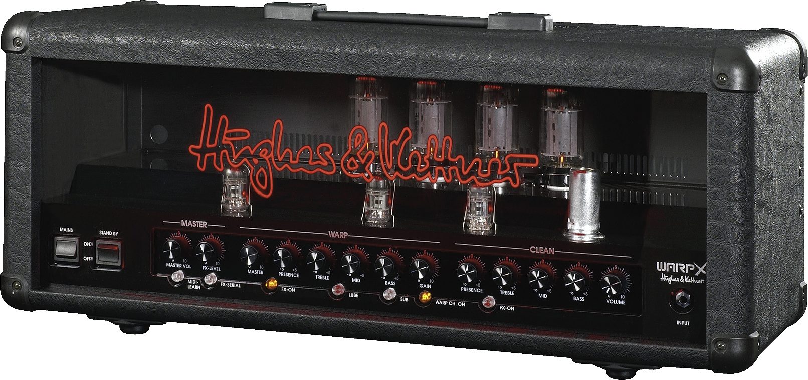 Hughes and Kettner Warp X Guitar Amplifier Head (120 Watts)