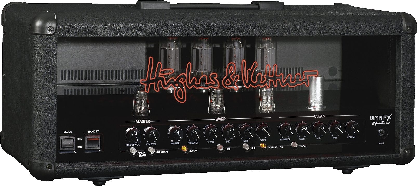 Hughes and Kettner Warp X Guitar Amplifier Head (120 Watts)