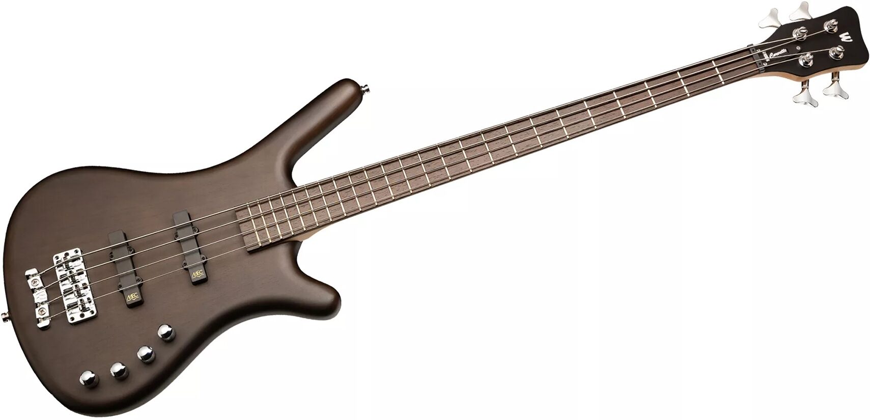 Warwick RockBass Corvette Basic 4 Active Electric Bass, Black, Action Position Back