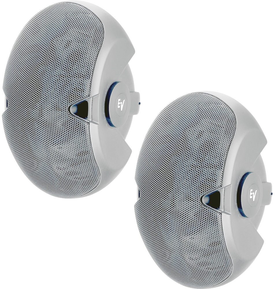 Electro-Voice EVID 3.2 Dual 3.5" 2-Way Surface-Mount Passive, Unpowered Loudspeaker, White Pair