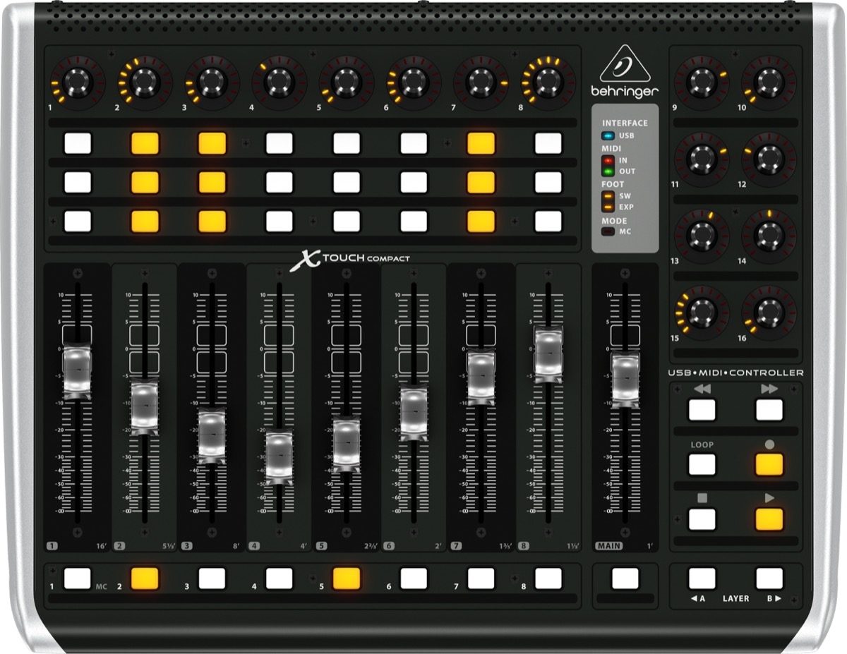 Behringer X-TOUCH COMPACT Controller | zZounds