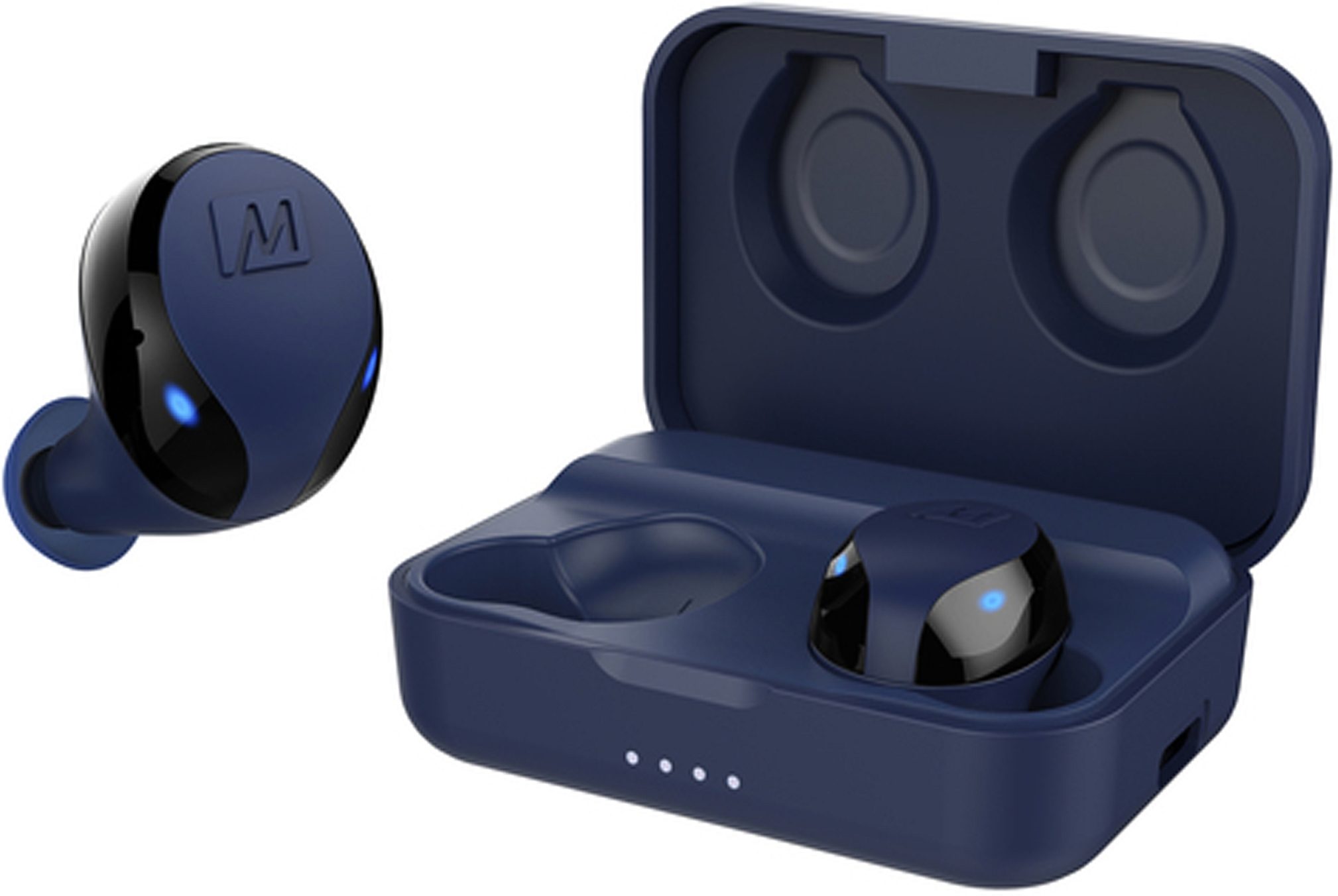 MEE Audio X10 Wireless Sports Earphones, Action Position Back