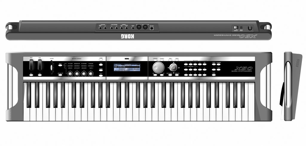 Korg X50 61-Key Synthesizer Keyboard