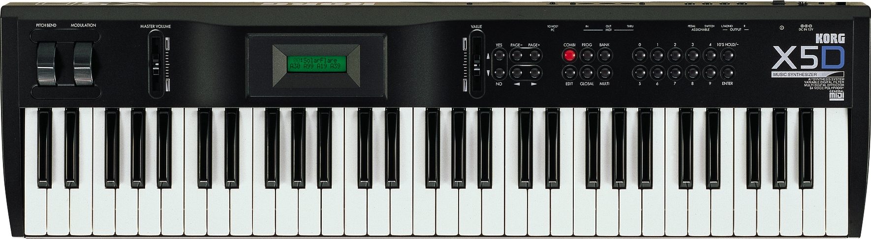 Korg X5D 61-Key Portable Synthesizer