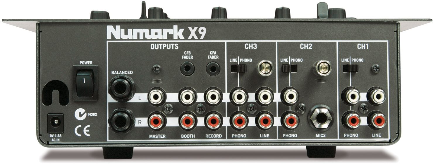 Numark X9 3-Channel Tabletop DJ Mixer | zZounds
