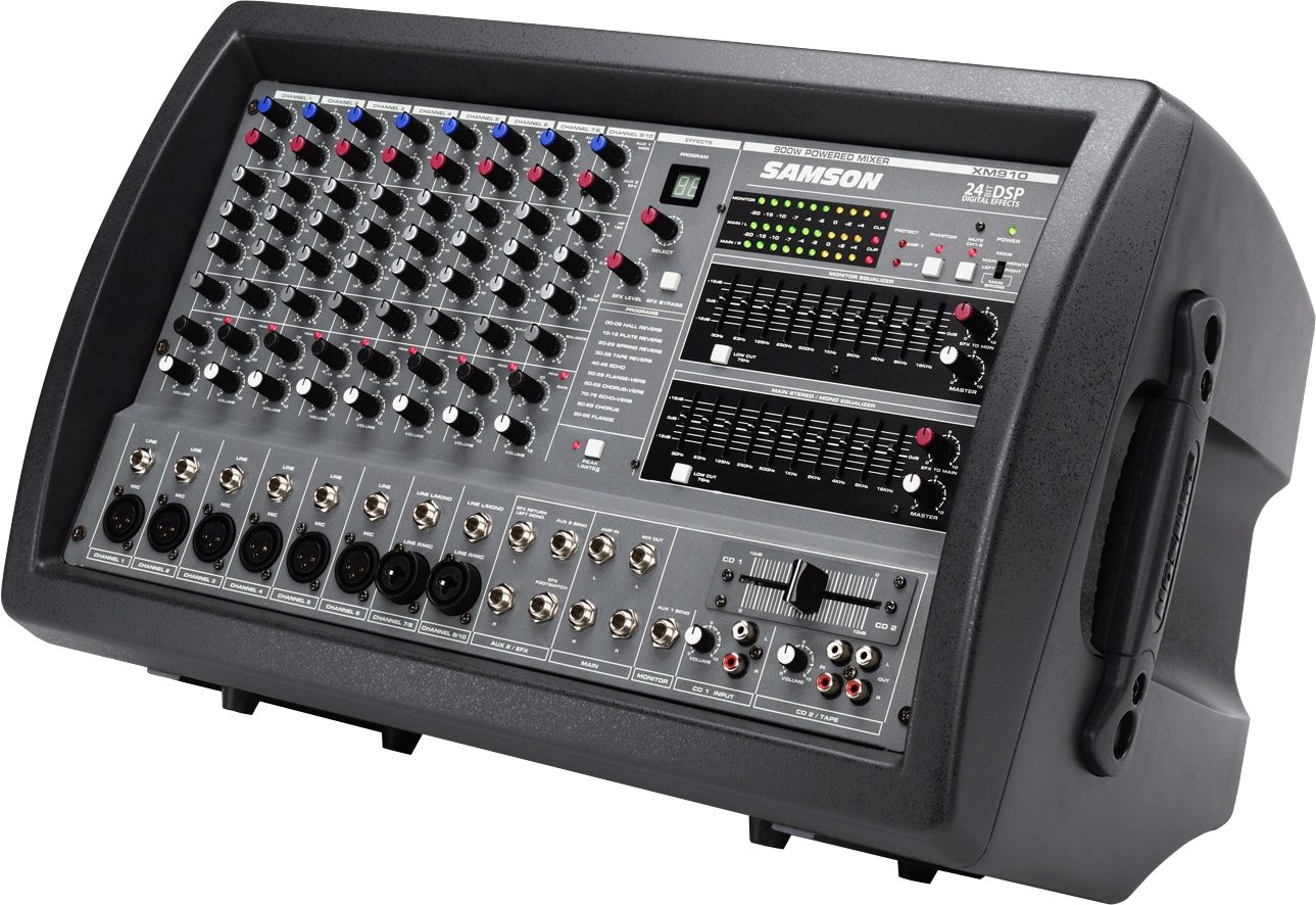 high quality 8 channel power mixer
