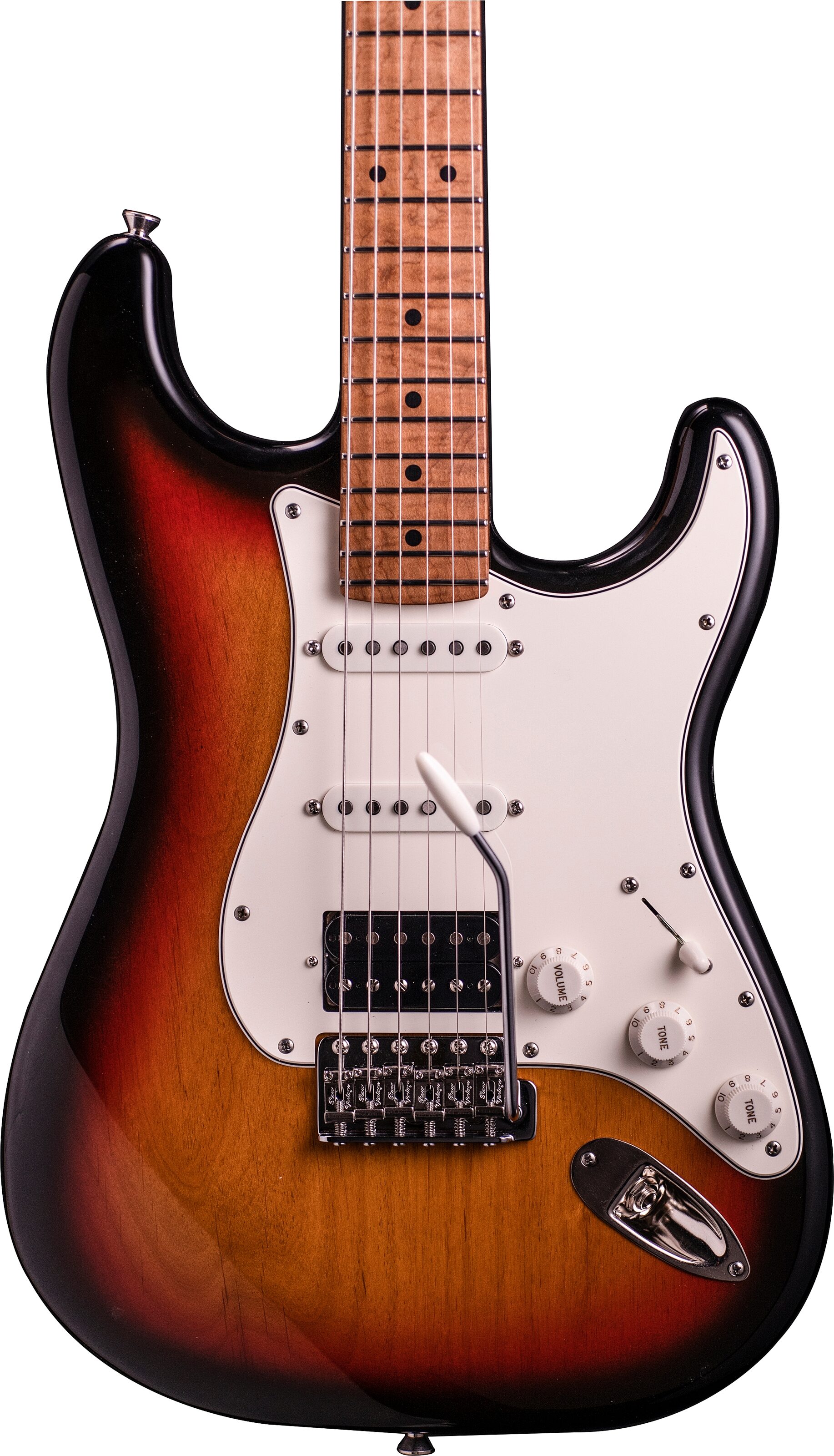 Xotic California Classic XSCPRO-2 Electric Guitar (with Case), Action Position Back