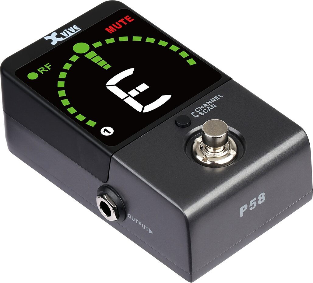 Xvive P58 Digital Wireless Guitar Pedal System, New, Action Position Back