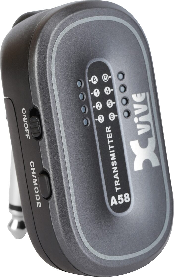 Xvive P58 Digital Wireless Guitar Pedal System, New, Action Position Back