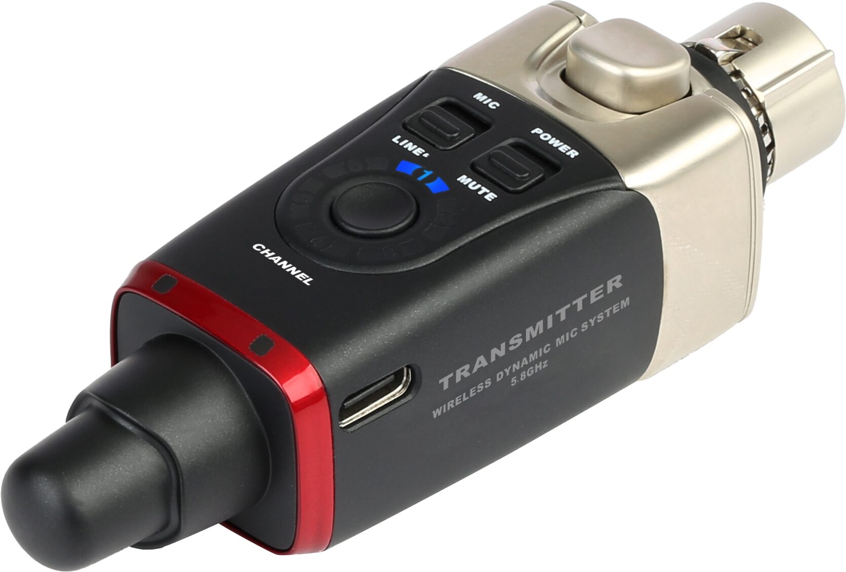 Xvive U35T 5G Digital Wireless Microphone Transmitter, New, Action Position Back