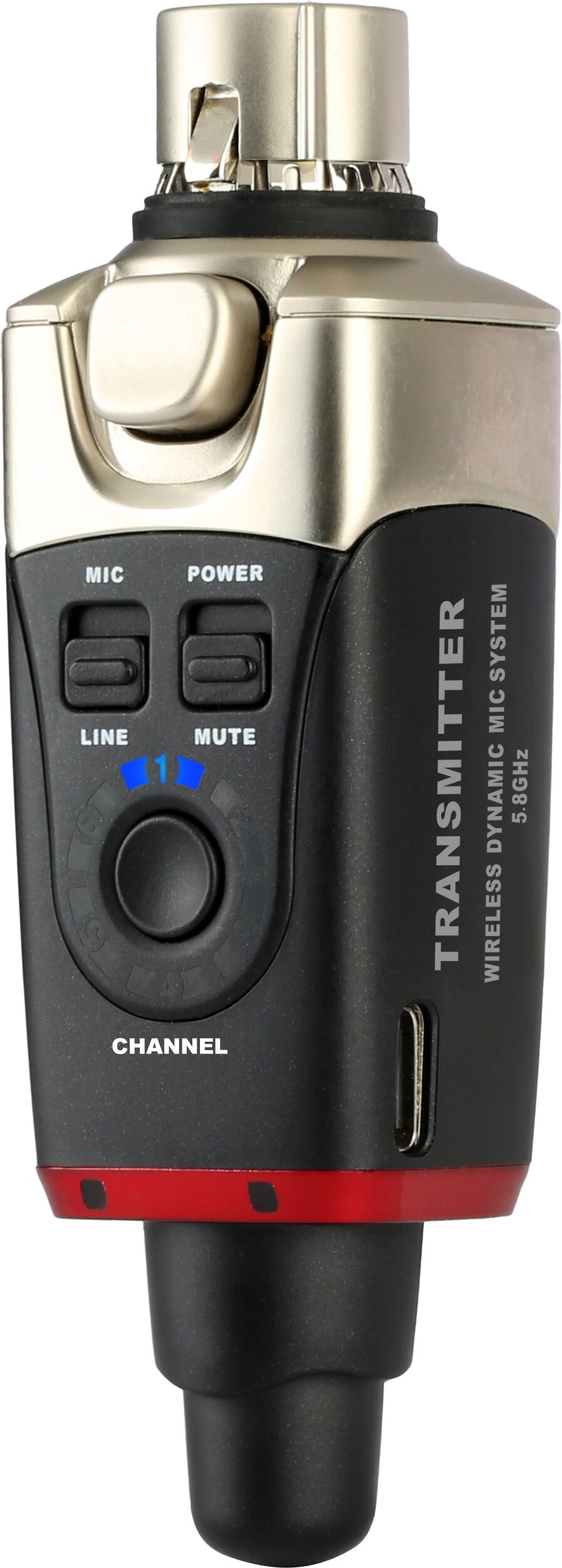Xvive U35T 5G Digital Wireless Microphone Transmitter, New, Action Position Back