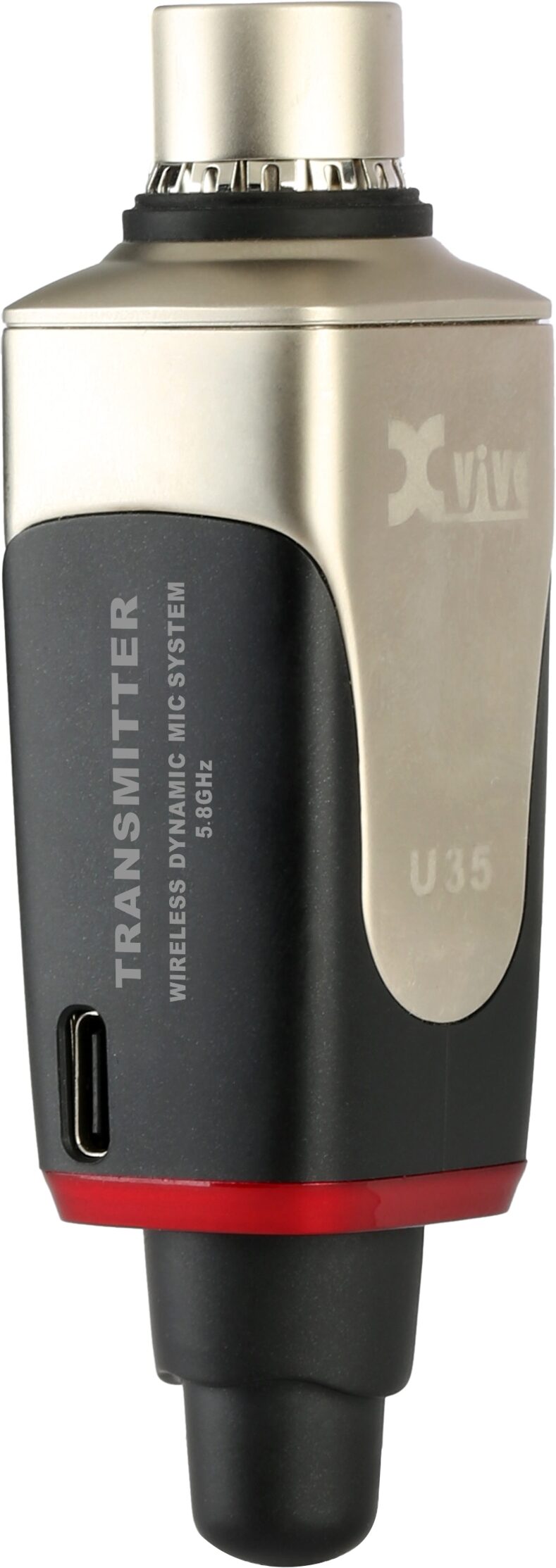 Xvive U35T 5G Digital Wireless Microphone Transmitter, New, Action Position Back