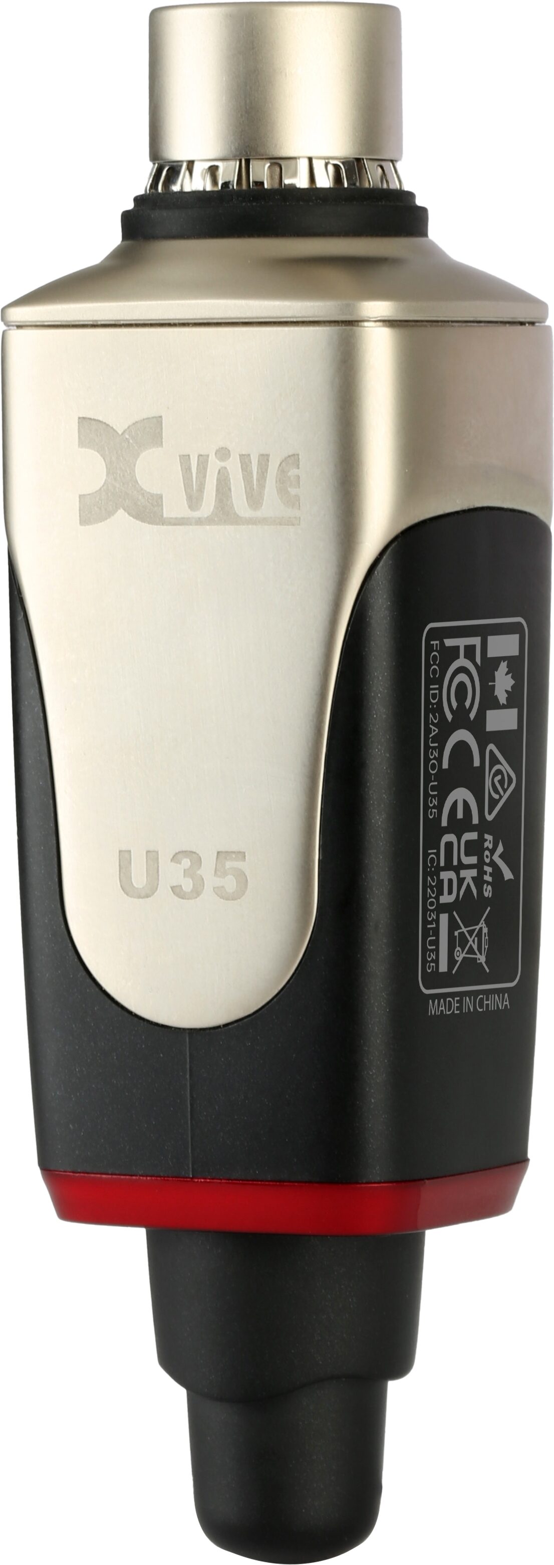 Xvive U35T 5G Digital Wireless Microphone Transmitter, New, Action Position Back
