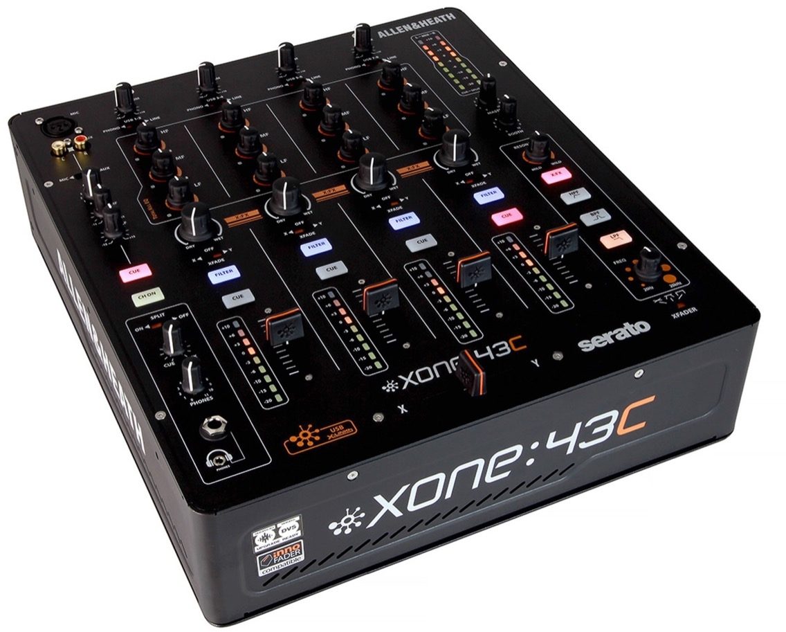 Allen and Heath Xone:43C Professional DJ Mixer | zZounds