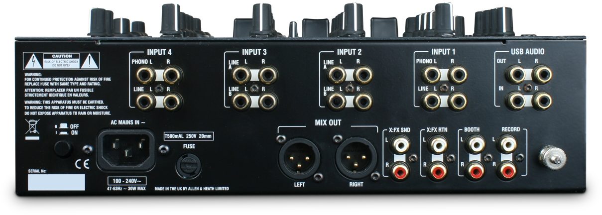 Allen and Heath Xone 42 USB DJ Mixer (4-Channel) | zZounds