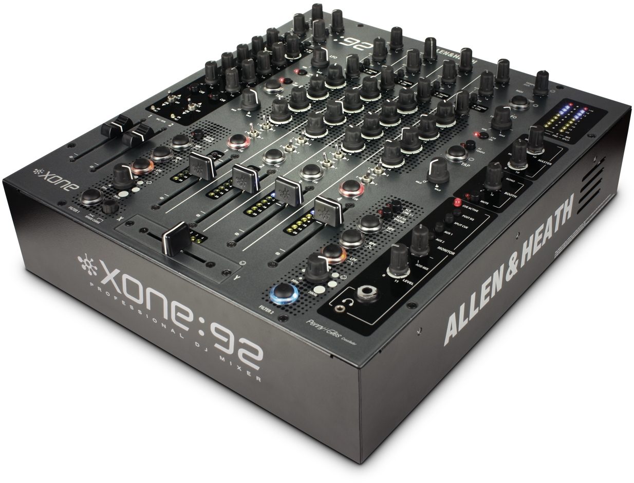 Allen and Heath Xone:92 DJ Mixer (6-Channel)