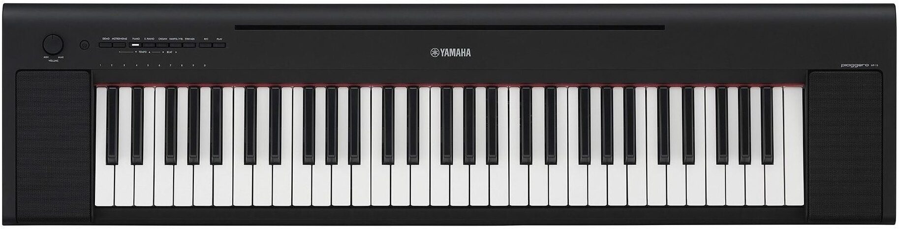 Yamaha NP-15 WH + Stand + Casque Piano numérique portable