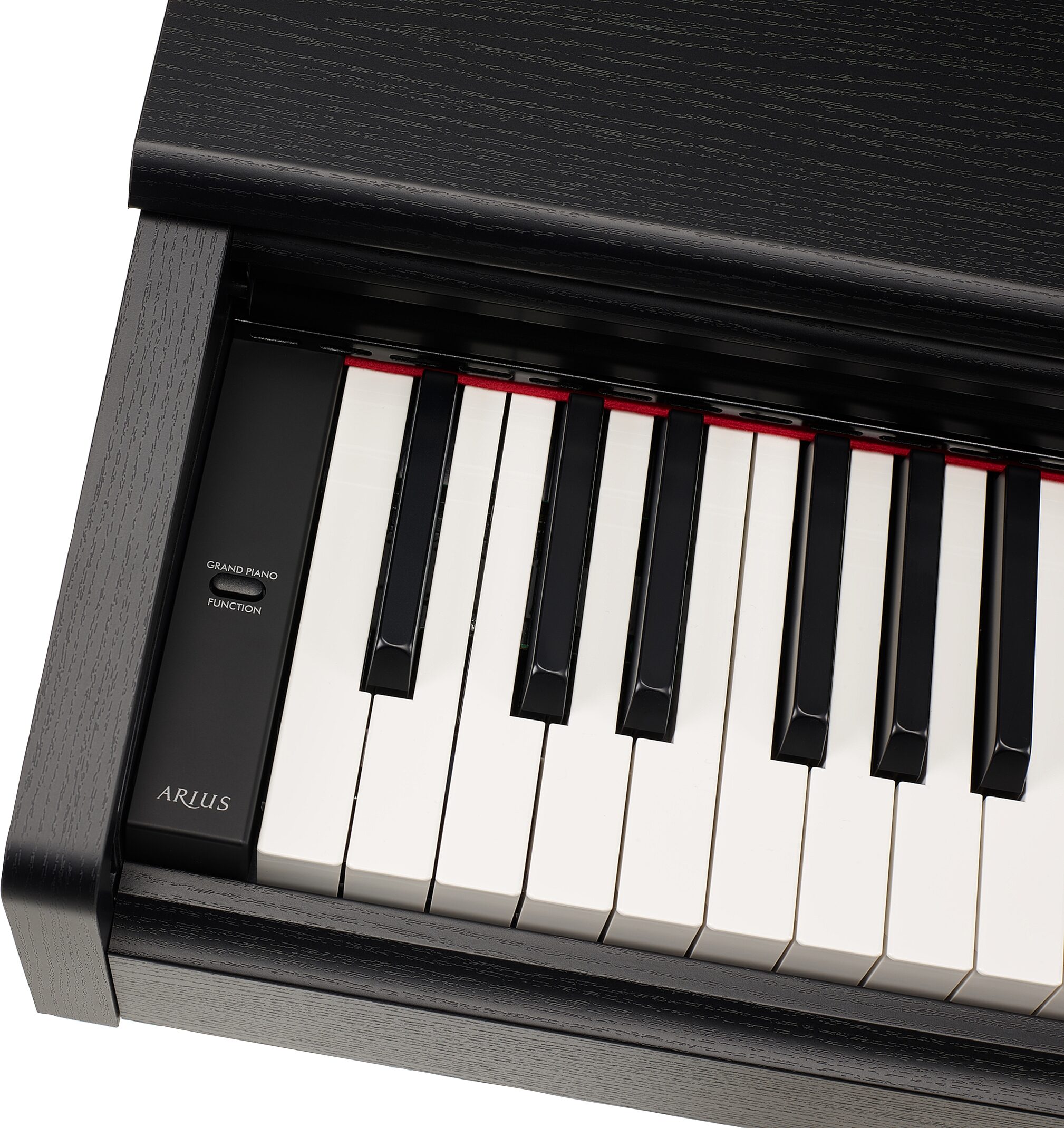 Yamaha YDP-105 Arius Digital Piano (with Bench), Rosewood, YDP-105R, Action Position Back
