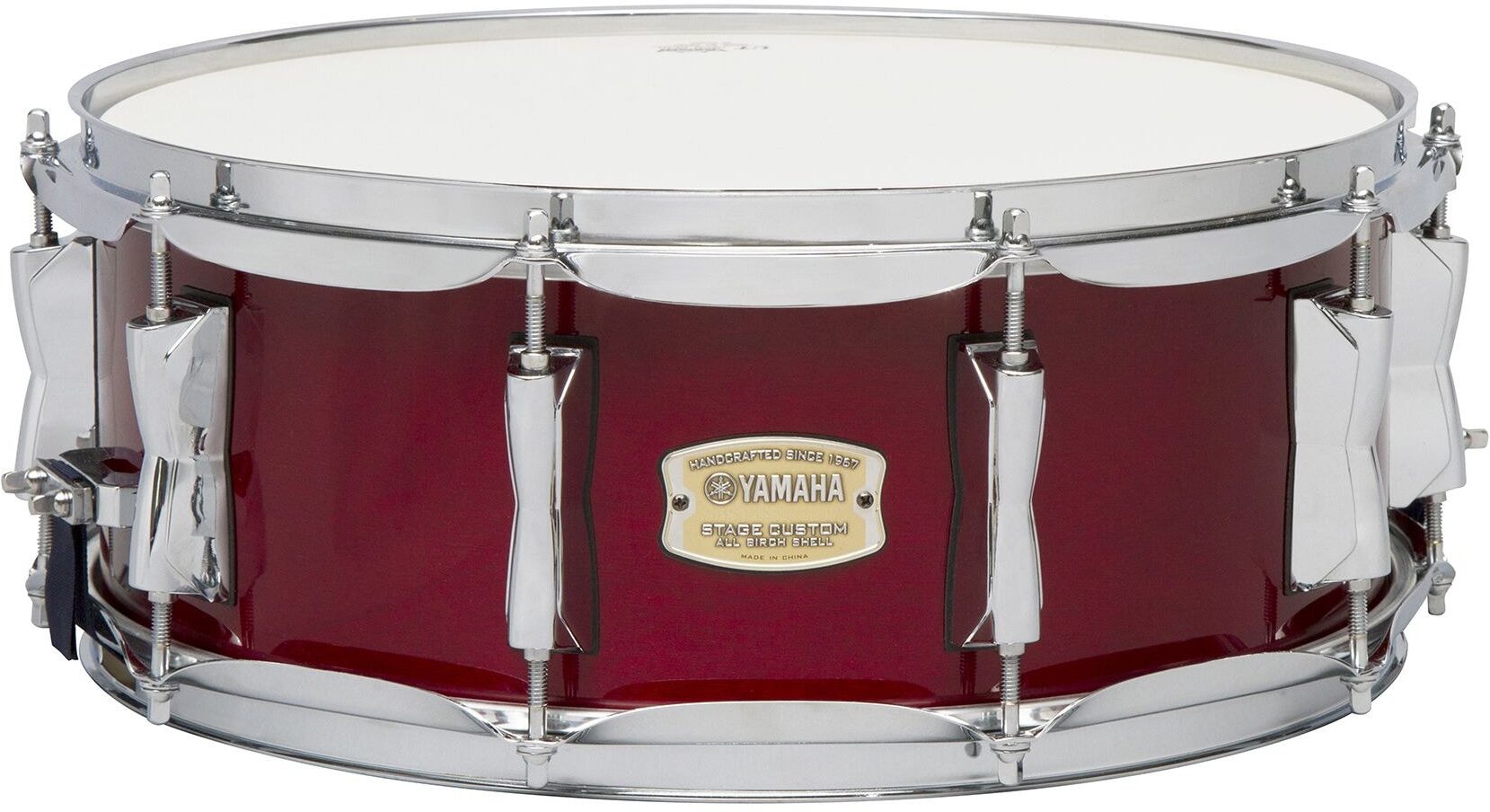 Yamaha SBP0F50 Stage Custom Drum Shell Kit, 5-Piece, Cranberry Red, Action Position Back