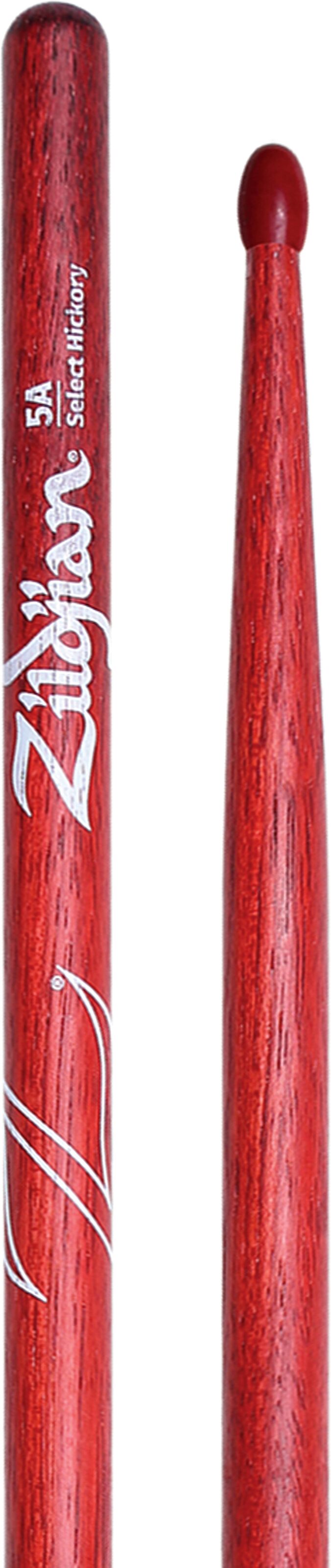 Zildjian Dip Series 5A Drumsticks, Action Position Back
