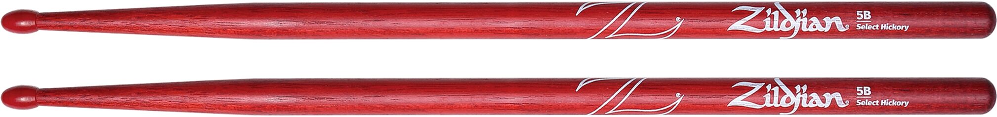 Zildjian 5B Nylon Drumsticks, Action Position Back