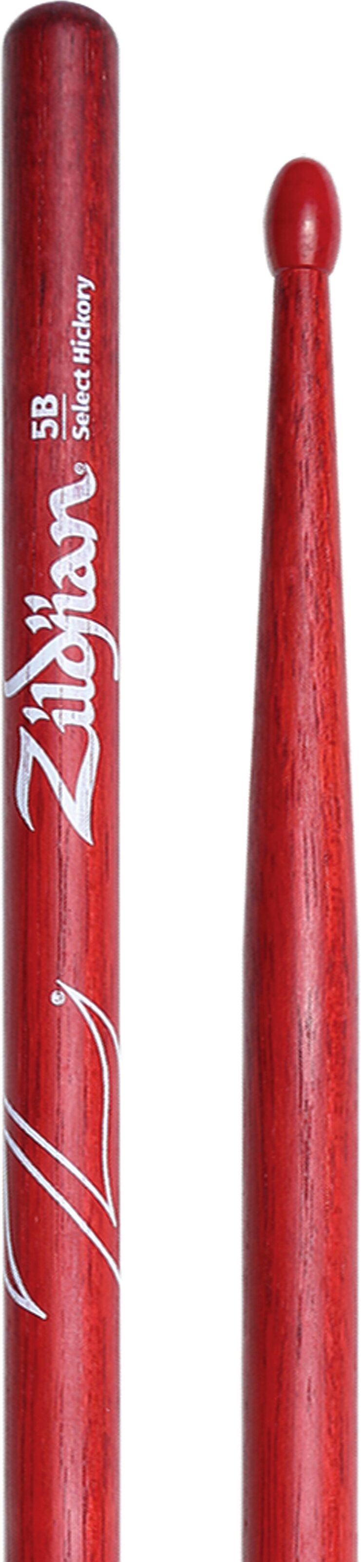 Zildjian 5B Nylon Drumsticks, Action Position Back