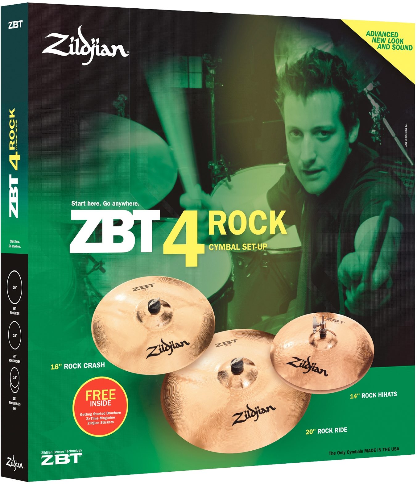 Rock deals cymbal pack